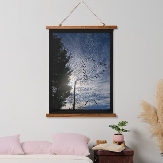 ZEN HANGEND WANDKLEED (Slaapkamer)