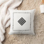 Zen Harmony Pillow | Minimalist Tibetan Art Cushio Kussen (Deken)