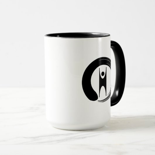 Zen Humanist Coffee Mok (Voorkant rechts)