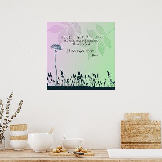 Zen Ideas Poster (Keuken)