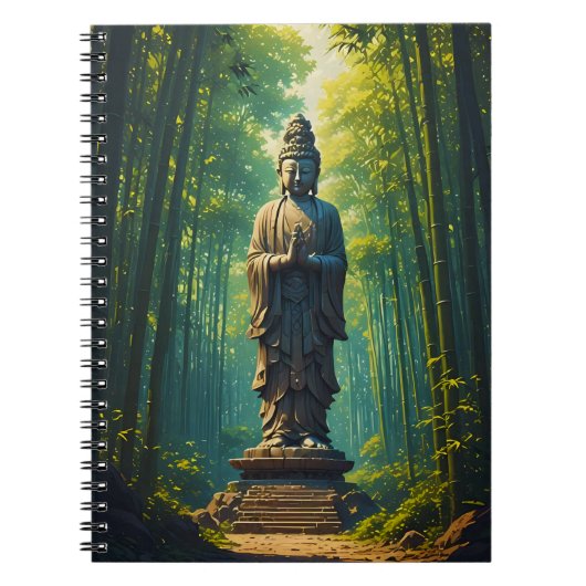 Zen in de bamboebos notitieboek (Voorkant)