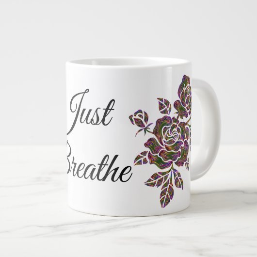 Zen in een kopje grote koffiekop (Voorkant rechts)