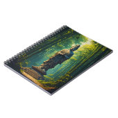 Zen in het bamboe bos notitieboek (Linkerzijde)