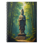 Zen in het bamboe bos notitieboek (Voorkant)