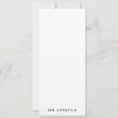 "Zen inspiratie/Theeceremonie" Theeliefhebber Plat (Achterkant)