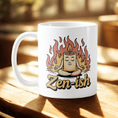 Zen-ish | Self-Aware Calm with Fiery Humor Koffiemok