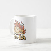 Zen-ish | Self-Aware Calm with Fiery Humor Koffiemok (Voorkant links)