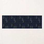 Zen Japandi stijl Fan geometrisch patroon Yogamat (Voorkant (horizontaal))