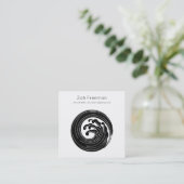 Zen | Japanse golf | Minimaal Contactkaartje (Staand voorkant)