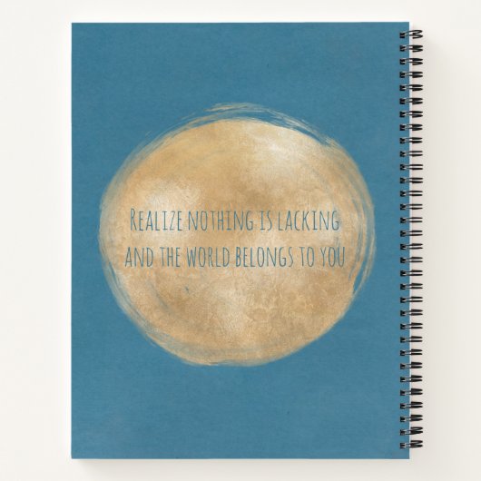 Zen Journal Notitieboek (Achterkant)