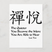 Zen Joy - Rustig Briefkaart (Voorkant)