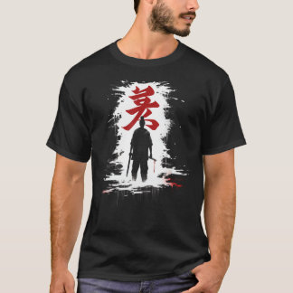 Zen kalligrafie Japanse kunst grafisch ontwerp T-shirt