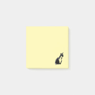 Zen Kat Tekeninkt Kwast Wassen Kunst Post-it® Notes