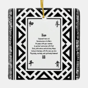 Zen Keramisch Ornament