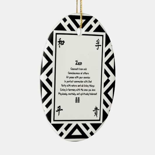 Zen Keramisch Ornament (Rechts)