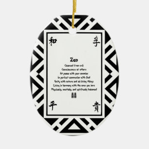 Zen Keramisch Ornament