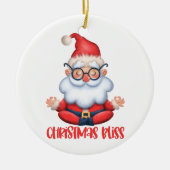 Zen Kerst Santa Ornament (Voorkant)