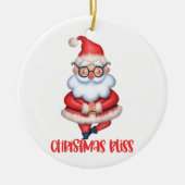 Zen-kerstkerstkerstkerstkerstOrnament Keramisch Ornament (Voorkant)