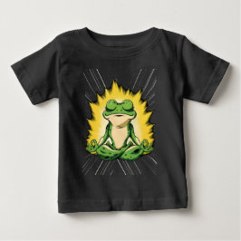 Zen Kikker Meditatie Super Saiyan Glow Kunst