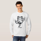 Zen Kikker Meesterwerk T-shirt (Voorkant volledig)