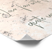 Zen kleurrijke en gouden mindful spirituele muurku poster (Hoek)