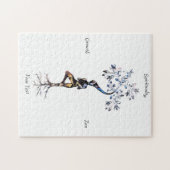 Zen kunst groeit als een boom legpuzzel (Horizontaal)