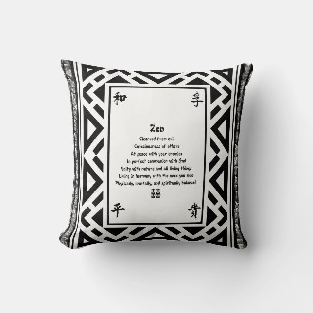 Zen Kussen (Voorkant)