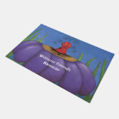 Zen Ladybug Deurmat (Schuin)