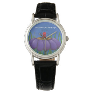 Zen Ladybug Horloge