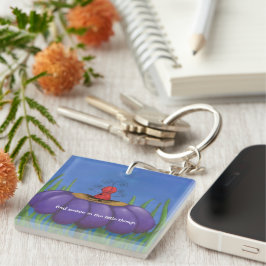 Zen Ladybug Sleutelhanger