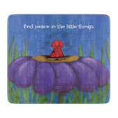 Zen Ladybug Snijplank (Voorkant)