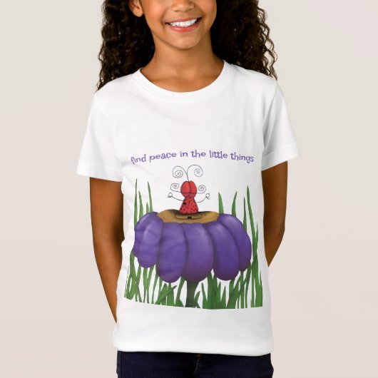 Zen Ladybug T-shirt (Voorkant)