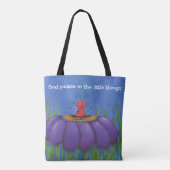 Zen Ladybug Tote Bag (Achterkant)