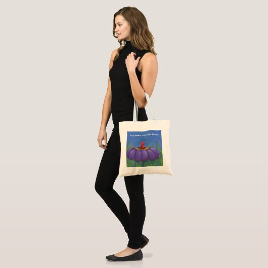 Zen Ladybug Tote Bag (Voorkant (model))