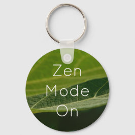 Zen Leaf Sleutelhanger - "Zen Mode"