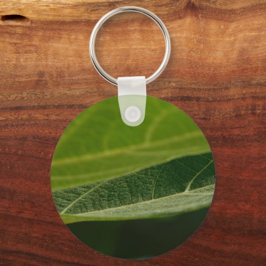 Zen Leaf Sleutelhanger - "Zen Mode" (Achterkant)