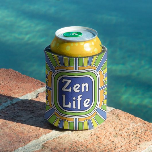 Zen leven voor mij blikjeskoeler (Insitu Zwembad)