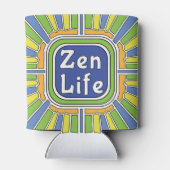 Zen leven voor mij blikjeskoeler (Achterkant)