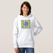 Zen leven voor mij hoodie (Voorkant volledig)