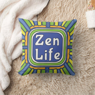 Zen leven voor mij kussen