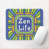Zen leven voor mij muismat (Met muis)