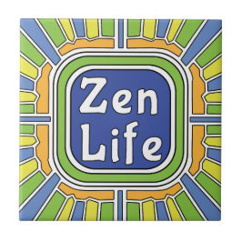 Zen leven voor mij tegeltje