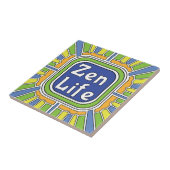 Zen leven voor mij tegeltje (Zijkant)