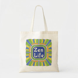 Zen leven voor mij tote bag