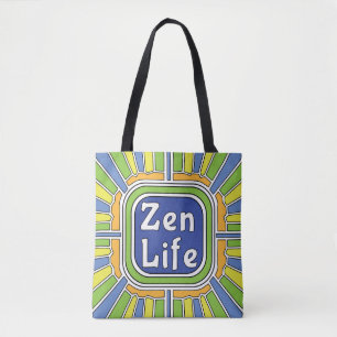 Zen leven voor mij tote bag
