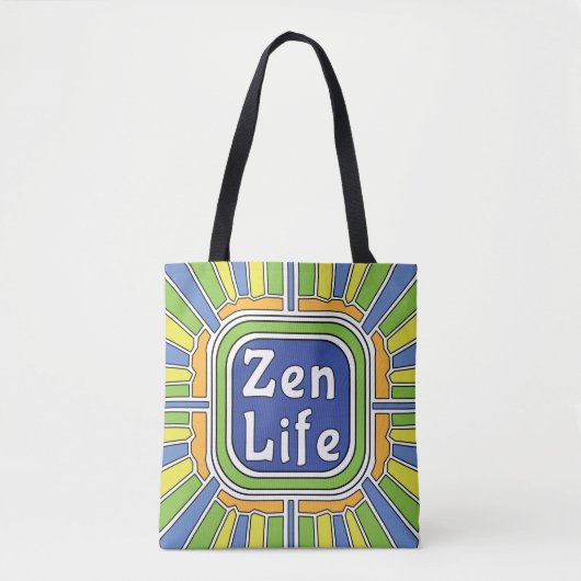 Zen leven voor mij tote bag (Voorkant)