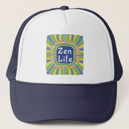 Zen leven voor mij trucker pet