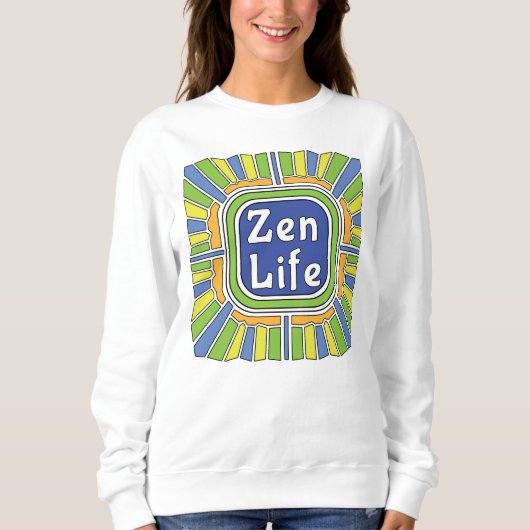 Zen leven voor mij trui (Voorkant)