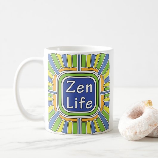 Zen Life voor mij Koffiemok (Met donut)