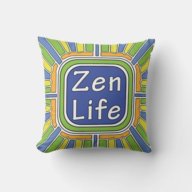 Zen Life voor mij Kussen (Voorkant)